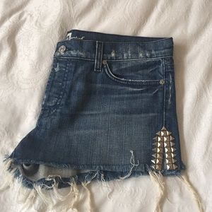 7 For All Mankind Jeans Shorts.